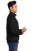 Adult Pawprint Embroidered 1/4 Zip Sweatshirt